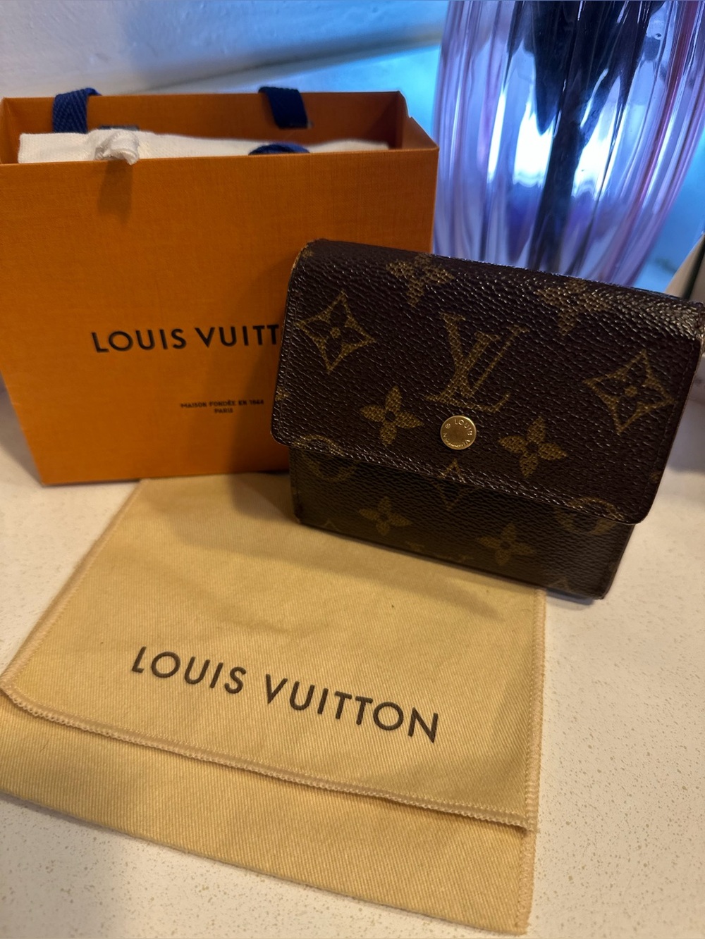 Authentic Louis Vuitton compact wallet